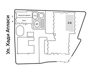 3-к квартира, сданный дом, 110м2, 1/4 этаж