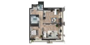 2-к квартира, вторичка, 68м2, 8/24 этаж