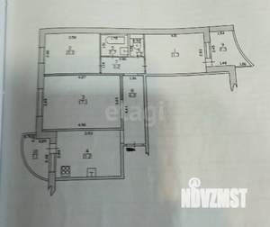 3-к квартира, вторичка, 63м2, 2/10 этаж