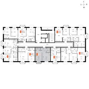 1-к квартира, вторичка, 43м2, 10/14 этаж