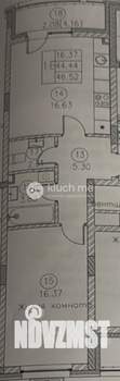 1-к квартира, вторичка, 47м2, 7/9 этаж