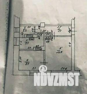 1-к квартира, вторичка, 36м2, 1/2 этаж