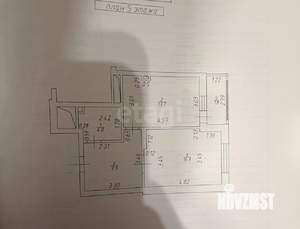 1-к квартира, вторичка, 44м2, 5/18 этаж