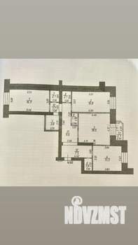 3-к квартира, вторичка, 97м2, 3/22 этаж