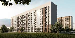 2-к квартира, строящийся дом, 51м2, 8/10 этаж