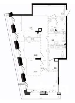 3-к квартира, вторичка, 110м2, 8/19 этаж