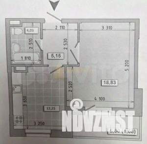 1-к квартира, вторичка, 41м2, 10/16 этаж