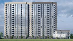 2-к квартира, строящийся дом, 58м2, 8/17 этаж