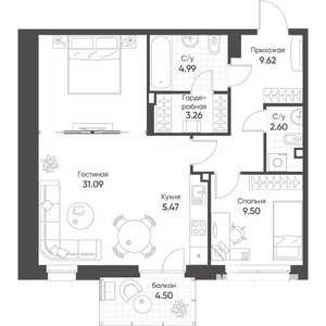 Фото квартиры на продажу (1)