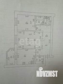2-к квартира, вторичка, 60м2, 6/18 этаж
