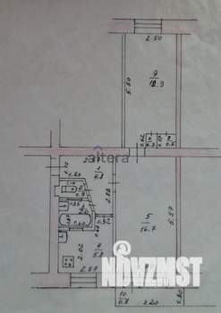 2-к квартира, вторичка, 44м2, 4/5 этаж