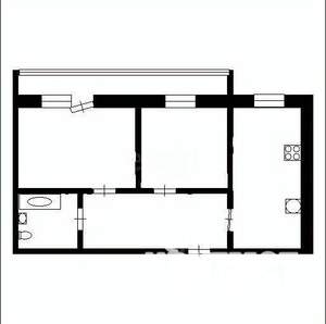 2-к квартира, вторичка, 62м2, 8/15 этаж