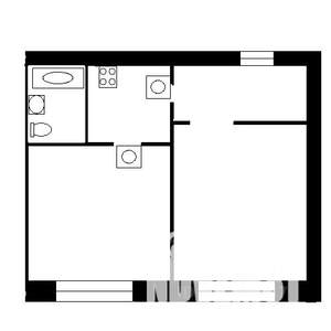 2-к квартира, вторичка, 36м2, 3/5 этаж