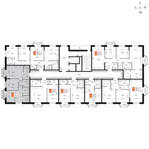 2-к квартира, вторичка, 62м2, 8/14 этаж