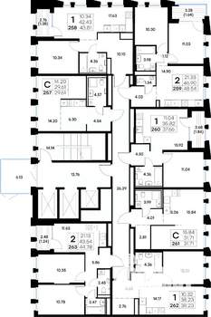 2-к квартира, вторичка, 45м2, 2/20 этаж