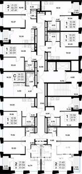 2-к квартира, вторичка, 47м2, 2/20 этаж