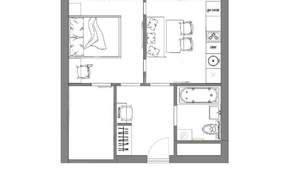 1-к квартира, вторичка, 34м2, 7/24 этаж