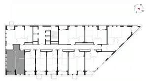 2-к квартира, вторичка, 57м2, 6/23 этаж
