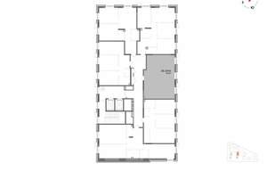 2-к квартира, строящийся дом, 61м2, 3/14 этаж