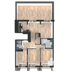 3-к квартира, вторичка, 96м2, 8/25 этаж