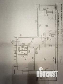 2-к квартира, вторичка, 55м2, 3/8 этаж