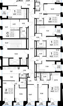 Студия квартира, вторичка, 29м2, 6/20 этаж