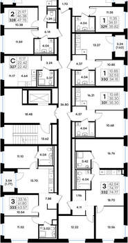1-к квартира, вторичка, 35м2, 3/8 этаж