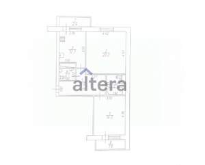 2-к квартира, вторичка, 64м2, 9/19 этаж