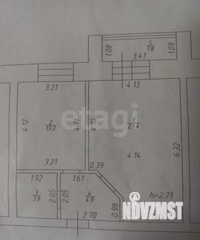 1-к квартира, вторичка, 45м2, 8/10 этаж