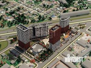 2-к квартира, сданный дом, 56м2, 2/24 этаж