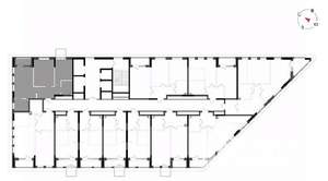 2-к квартира, вторичка, 59м2, 13/23 этаж