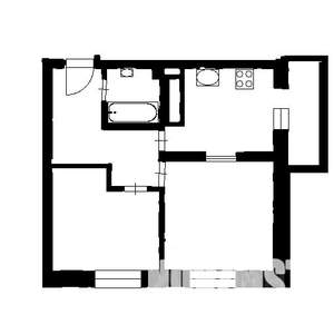 2-к квартира, вторичка, 48м2, 2/19 этаж