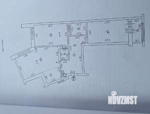3-к квартира, вторичка, 81м2, 5/20 этаж