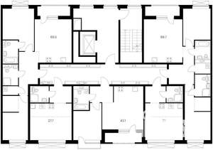 2-к квартира, вторичка, 69м2, 5/7 этаж