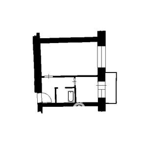 1-к квартира, вторичка, 32м2, 3/5 этаж