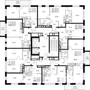 Студия квартира, вторичка, 30м2, 4/8 этаж