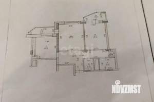 2-к квартира, вторичка, 61м2, 2/22 этаж