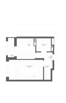 1-к квартира, вторичка, 36м2, 12/24 этаж