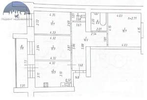 3-к квартира, вторичка, 77м2, 5/10 этаж