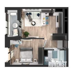 1-к квартира, вторичка, 40м2, 5/23 этаж
