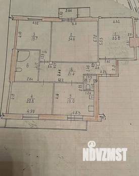 4-к квартира, вторичка, 153м2, 5/7 этаж