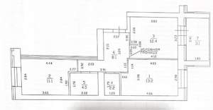 2-к квартира, вторичка, 51м2, 5/10 этаж