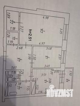 2-к квартира, вторичка, 52м2, 12/24 этаж