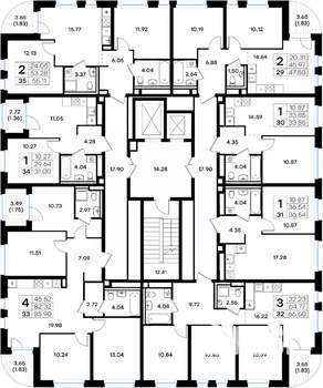 2-к квартира, вторичка, 48м2, 6/10 этаж
