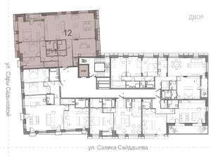 4-к квартира, вторичка, 161м2, 3/4 этаж