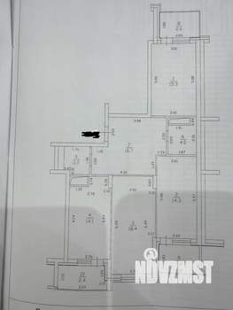3-к квартира, вторичка, 86м2, 15/19 этаж