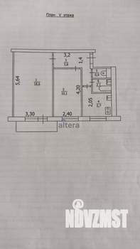 2-к квартира, вторичка, 43м2, 5/9 этаж