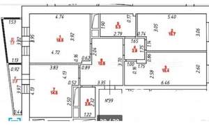 3-к квартира, вторичка, 87м2, 9/14 этаж