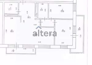 3-к квартира, вторичка, 100м2, 8/10 этаж