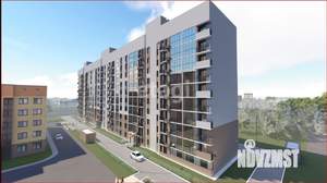 1-к квартира, строящийся дом, 35м2, 5/12 этаж
